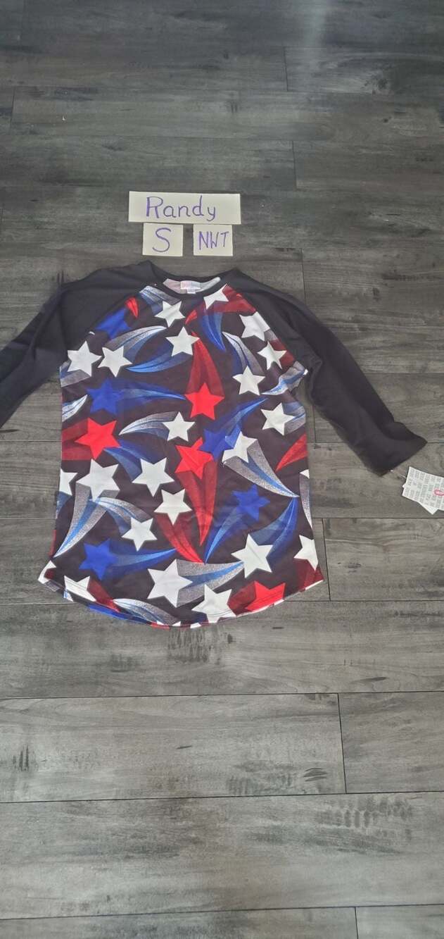 ** LulaRoe S Randy stars New with tags america